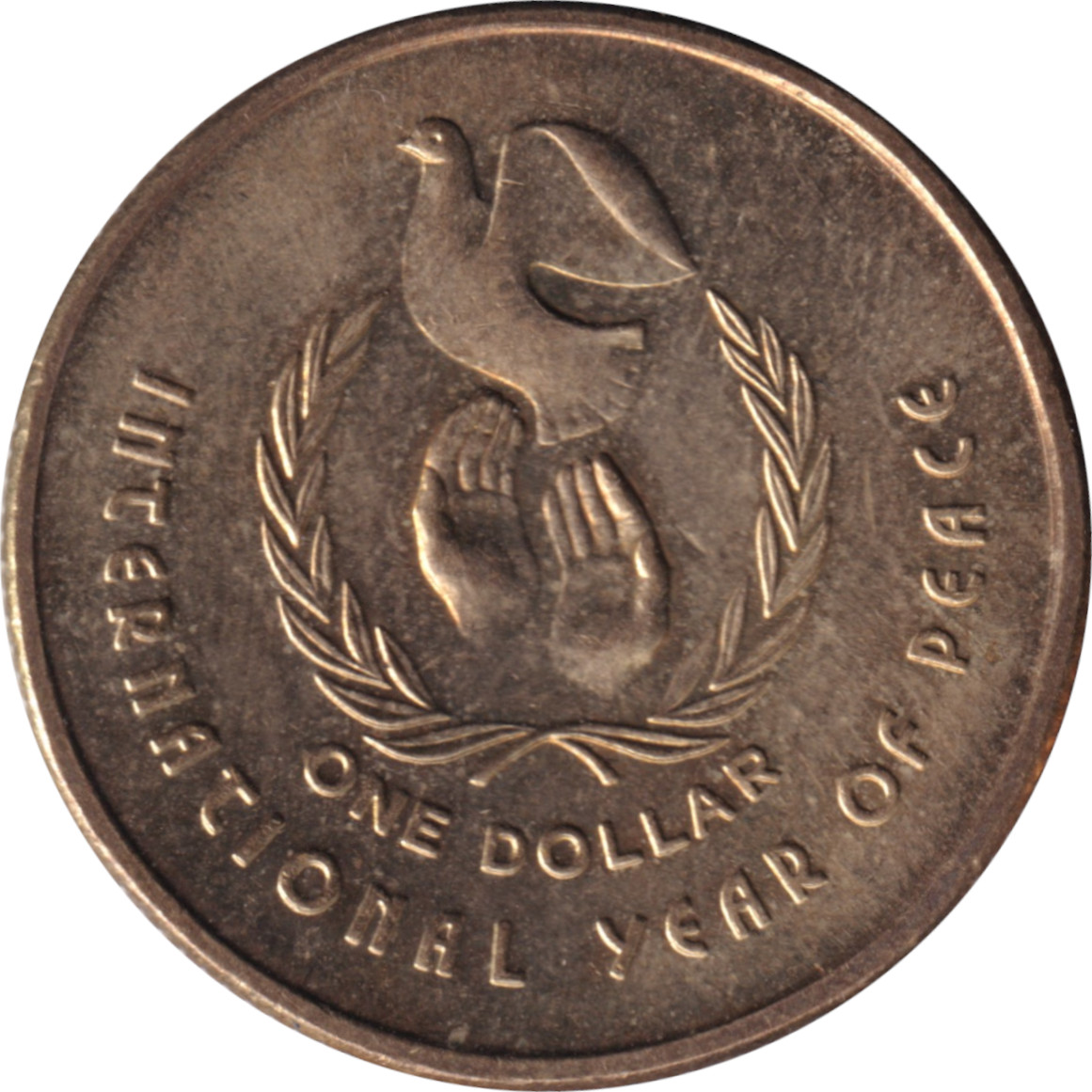 1 dollar - Année de la Paix