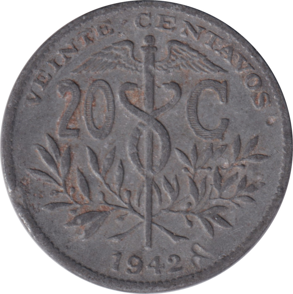 20 centavos - Caducée