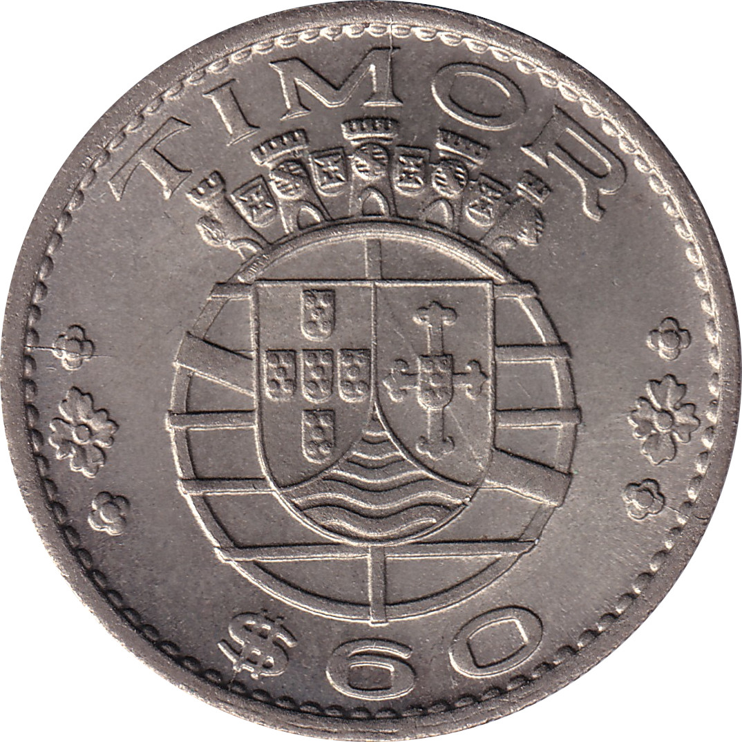 60 centavos - Écusson