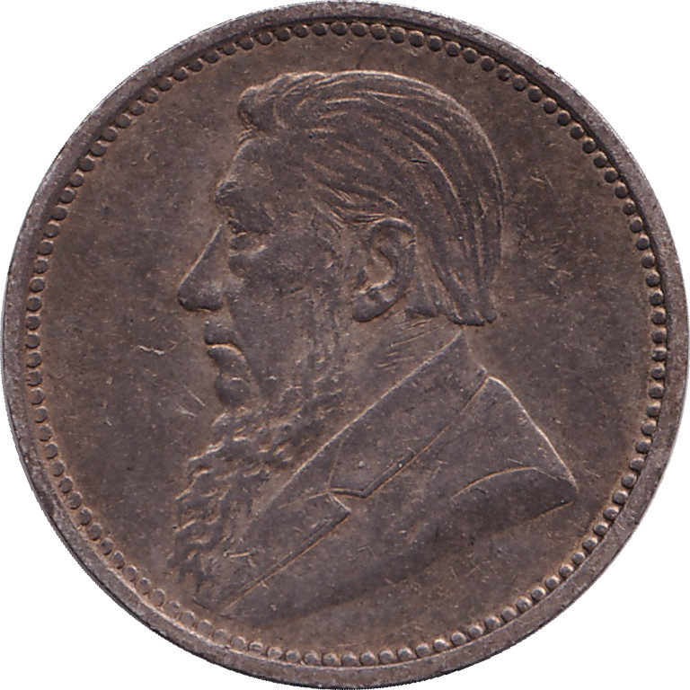 3 pence argent - Krugger