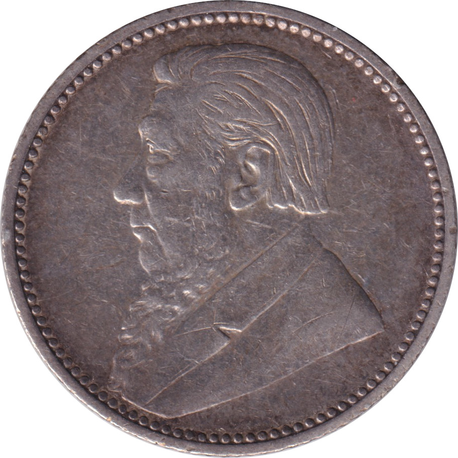 6 pence argent - Krugger