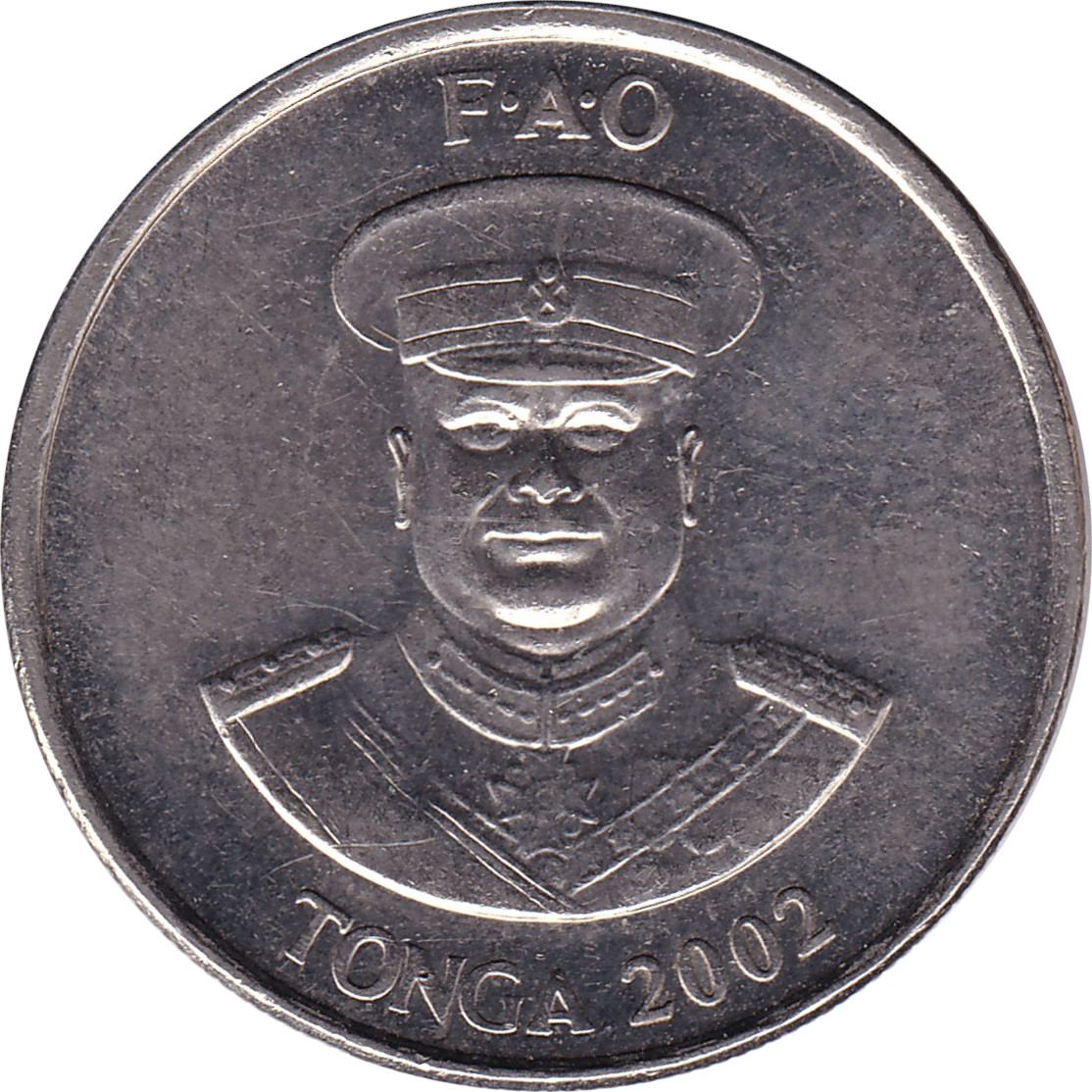 10 seniti - Tauta'ahau IV - Banana - Nickel plate