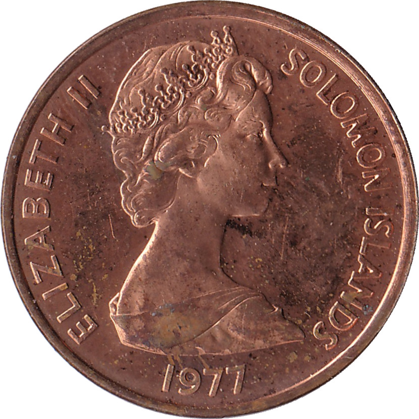 1 cent - Elizabeth II - Mature bust - Bronze