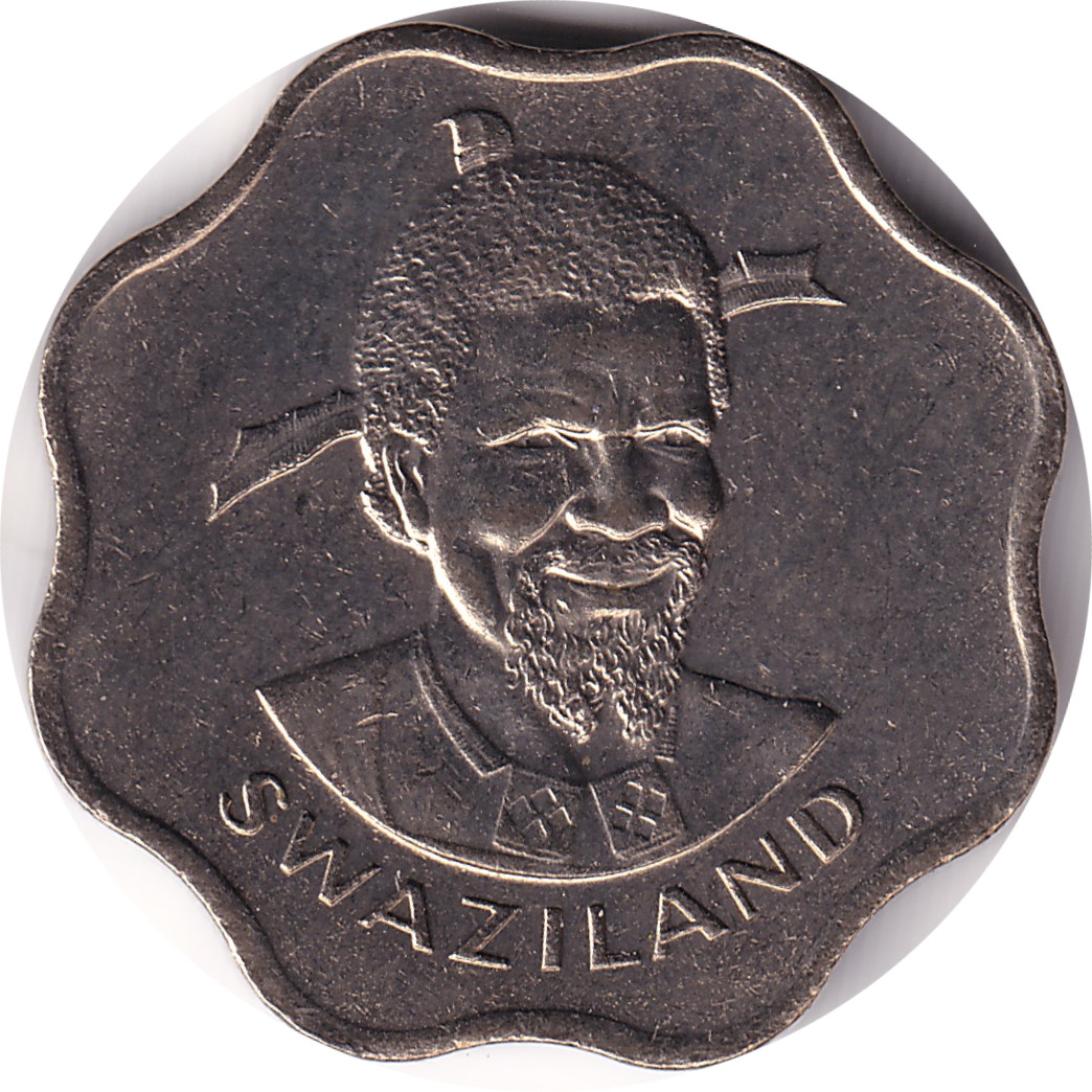 10 cents - Sobhuza II - FAO