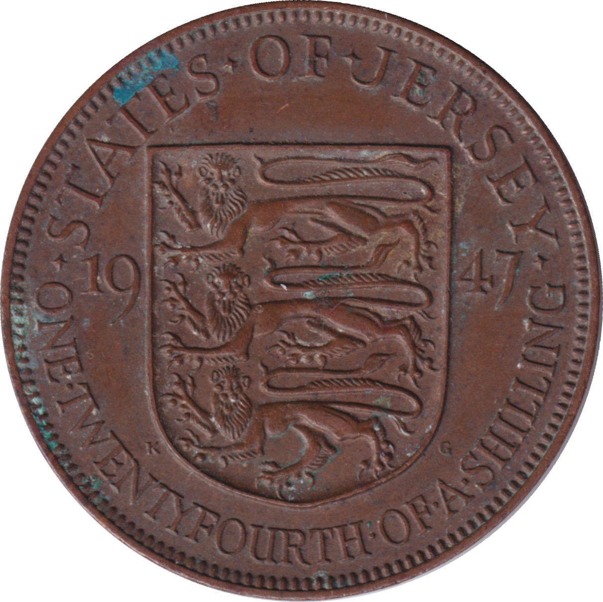 1/24 shilling - Georges VII