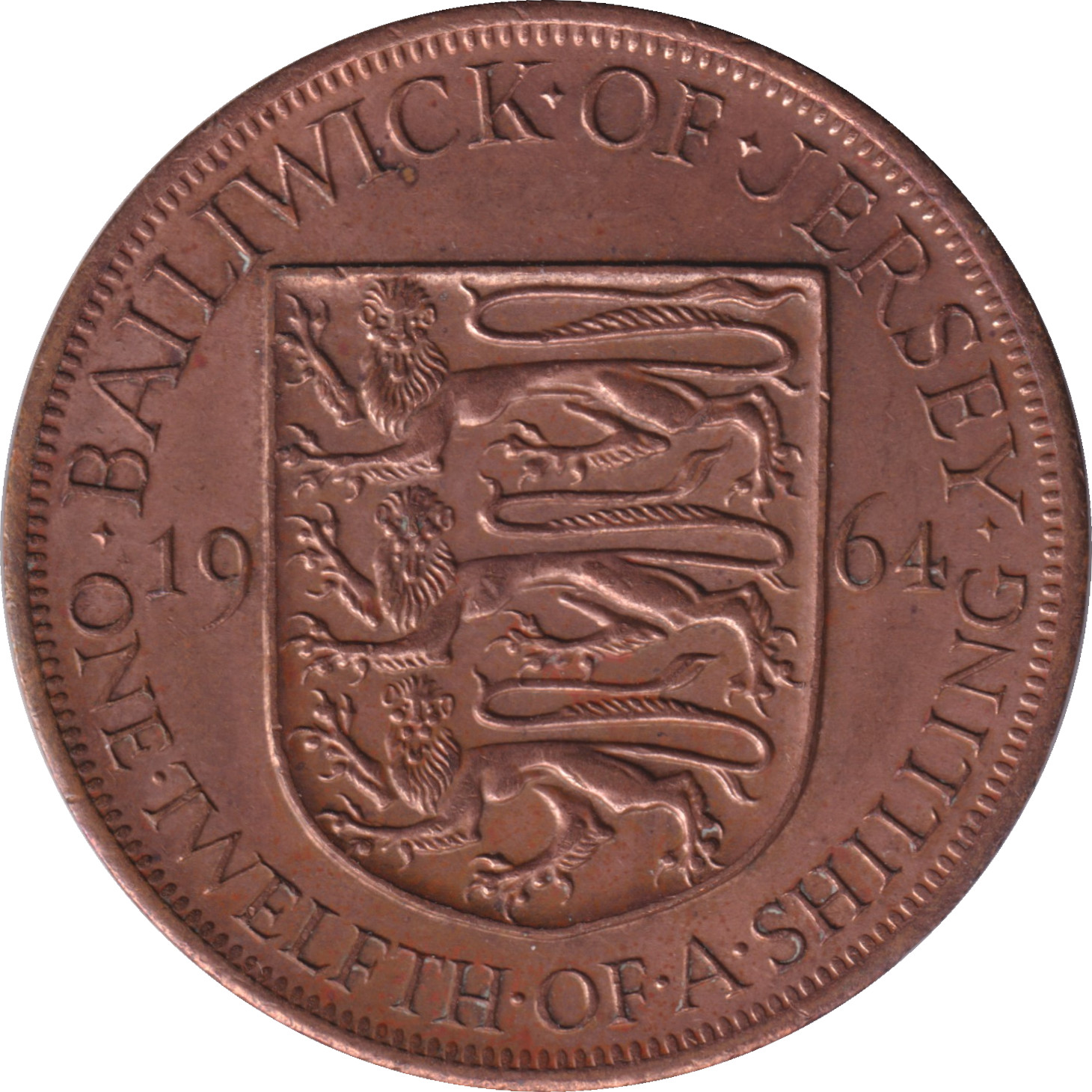 1/12 shilling - Elizabeth II - Shield