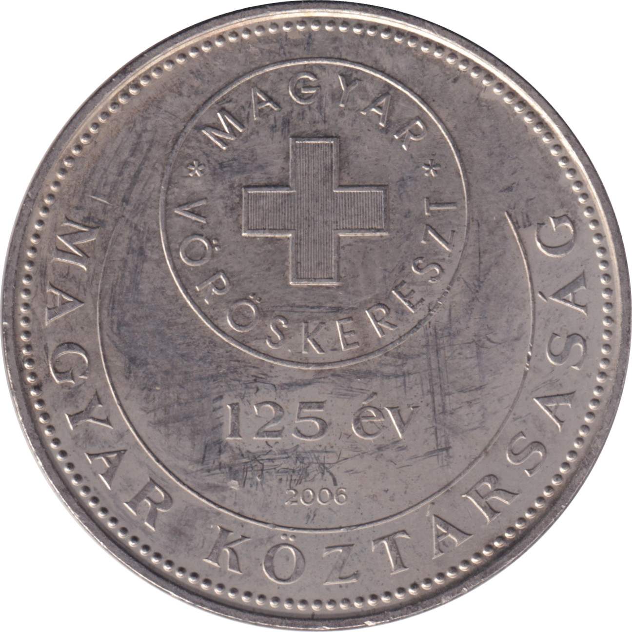 50 forint - Croix Rouge - 125 ans