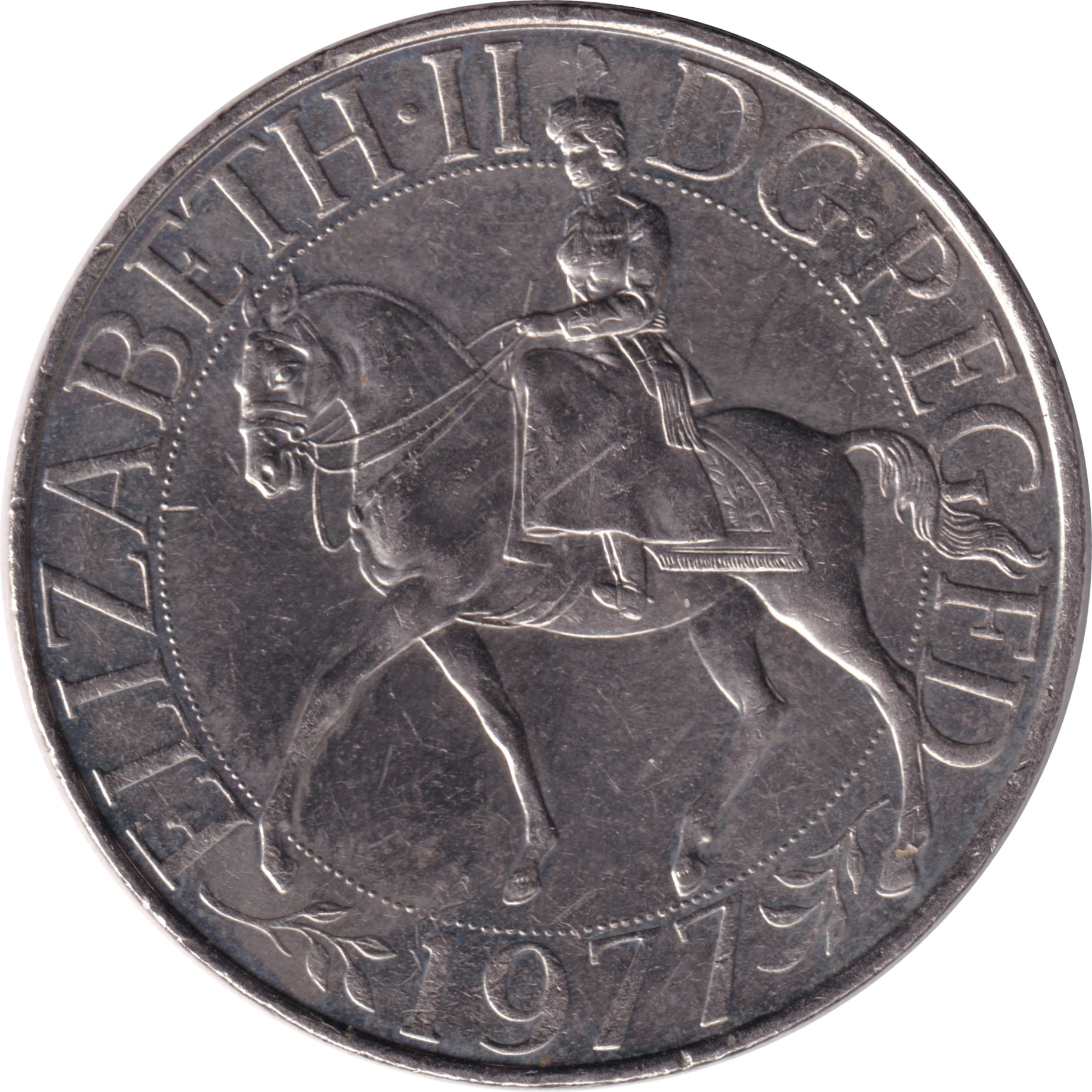 25 pence - Jubilé d'argent