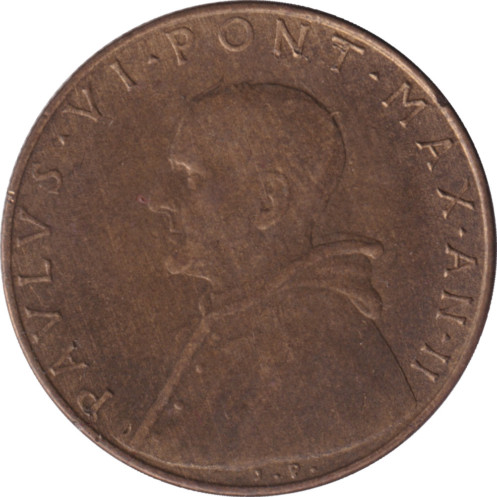 20 lire - Paul VI - Charité