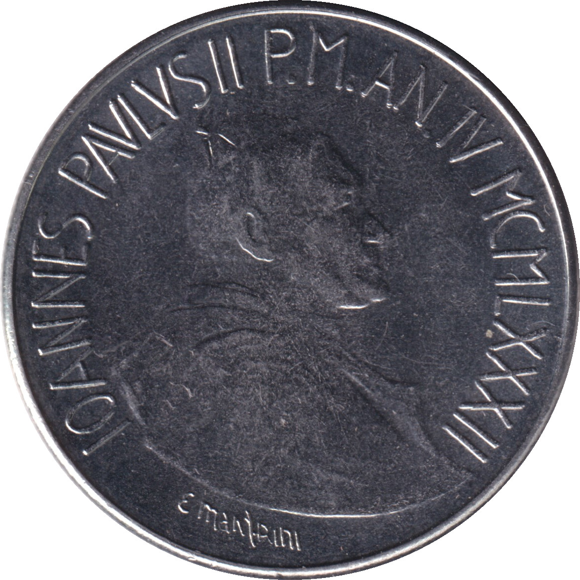 50 lire - Jean Paul II - Mère