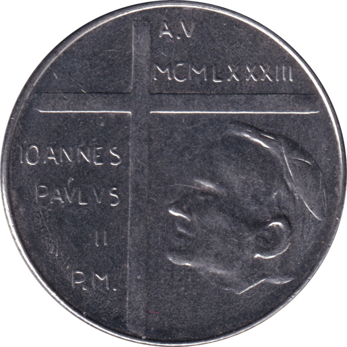 50 lire - John Paul II - Banissement de Adam et Eve