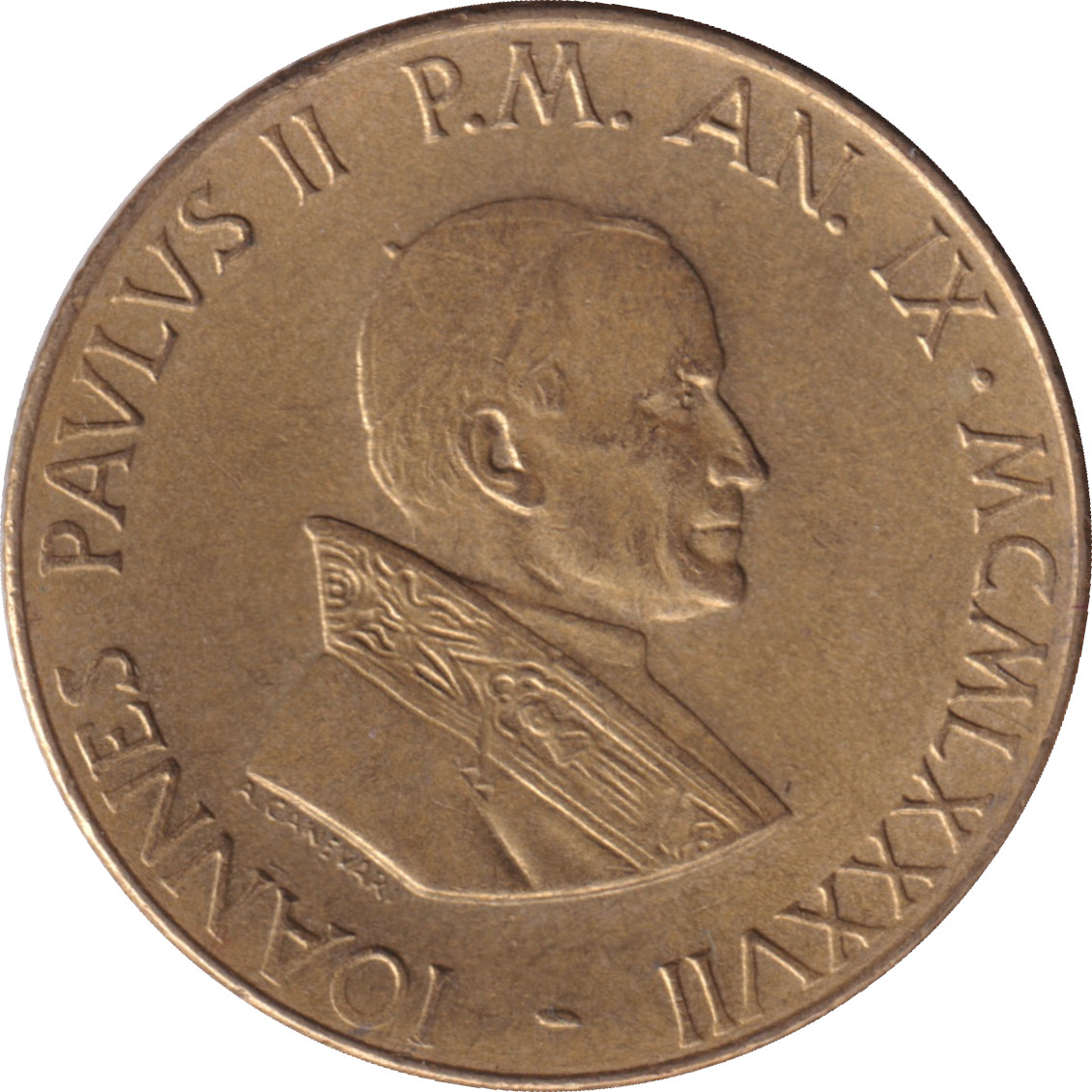 200 lire - Jean Paul II - Vierge Marie