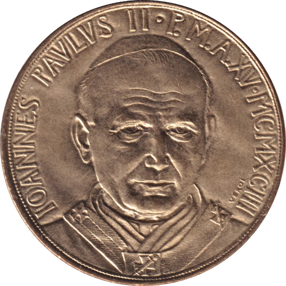 200 lire - John Paul II - Les dix commandements