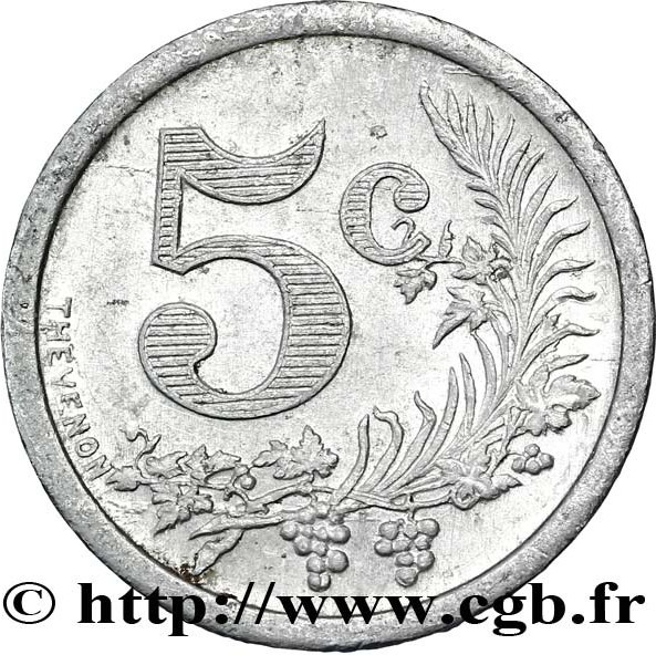 5 centimes - Chambre de Commerce