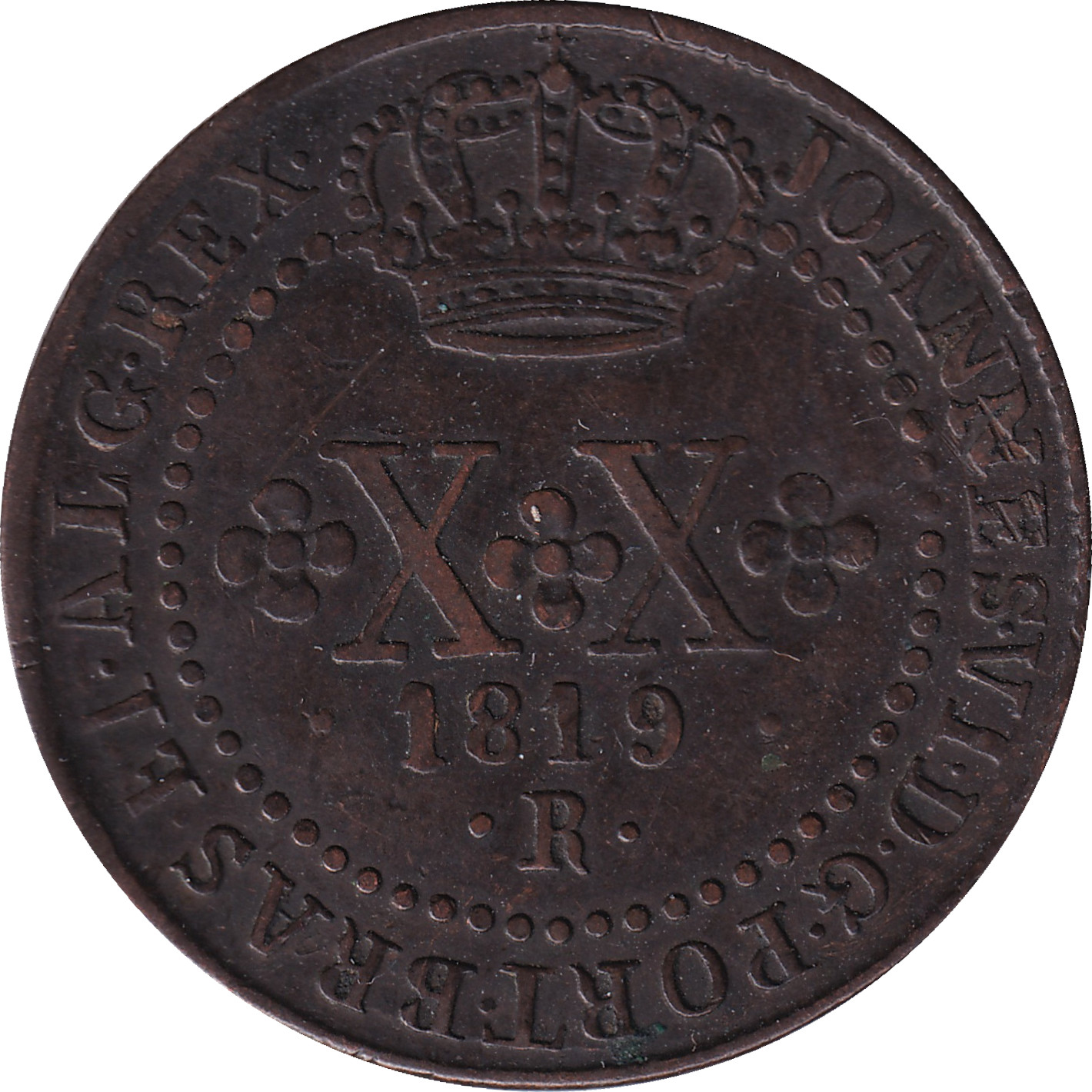 20 reis - Jean VI