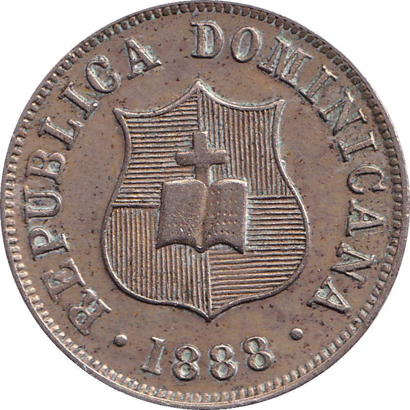 2 1/2 centavos - Constitution - Type 3