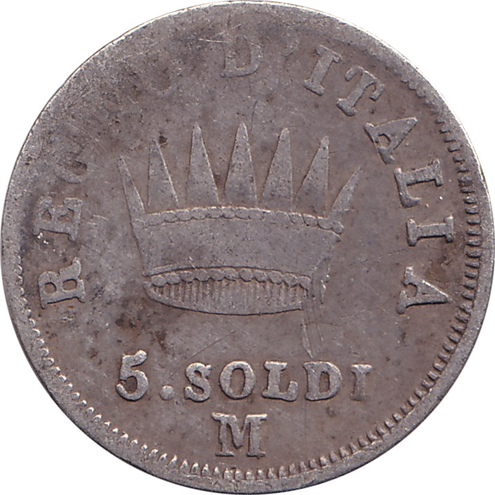 5 soldi silver - Napoléon