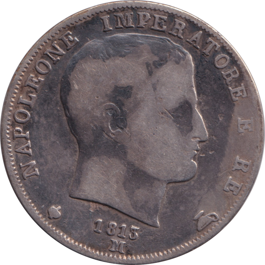 1 lira argent - Napoléon