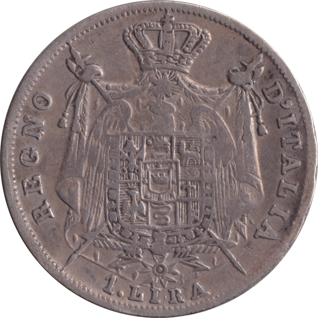 1 lira argent - Napoléon