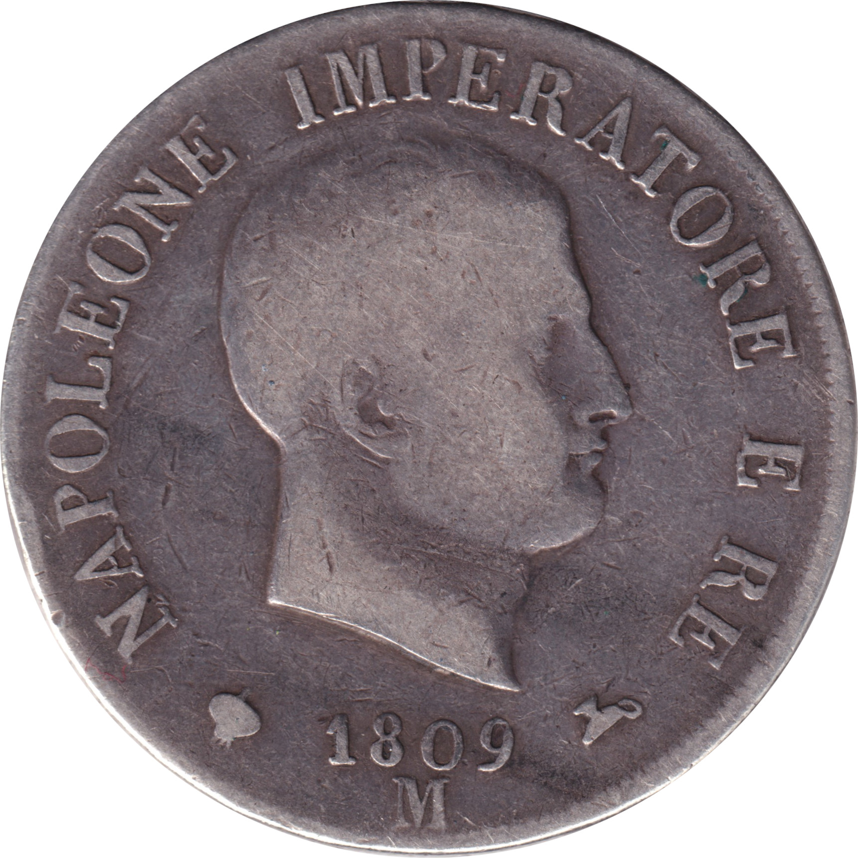 5 lire argent - Napoléon