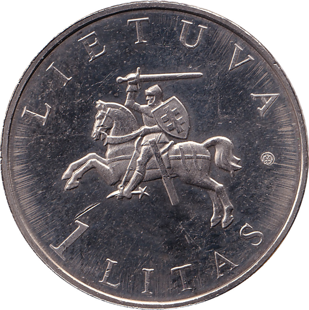 1 litas - Vinius as European Capital