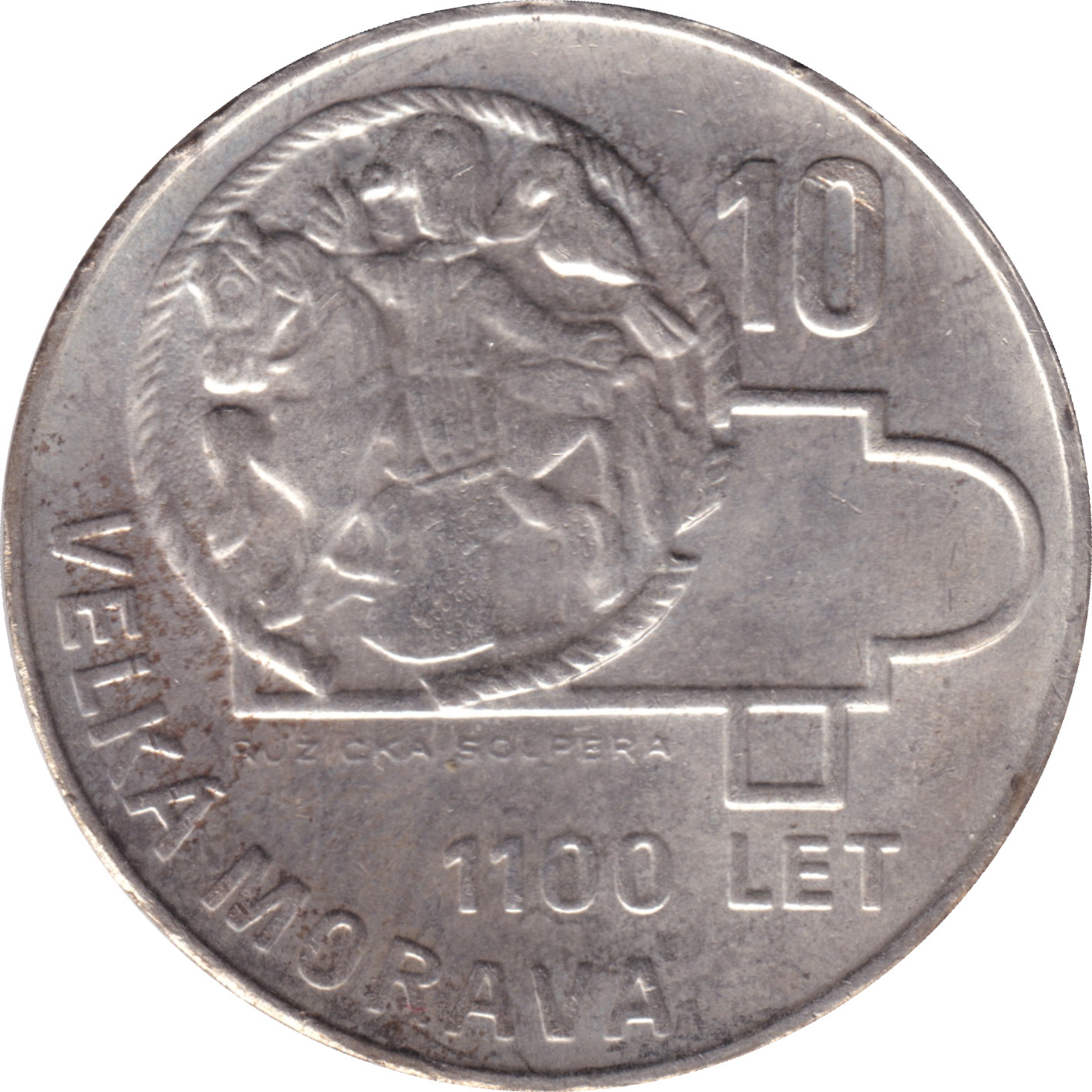 10 korun silver - Grande Moravie