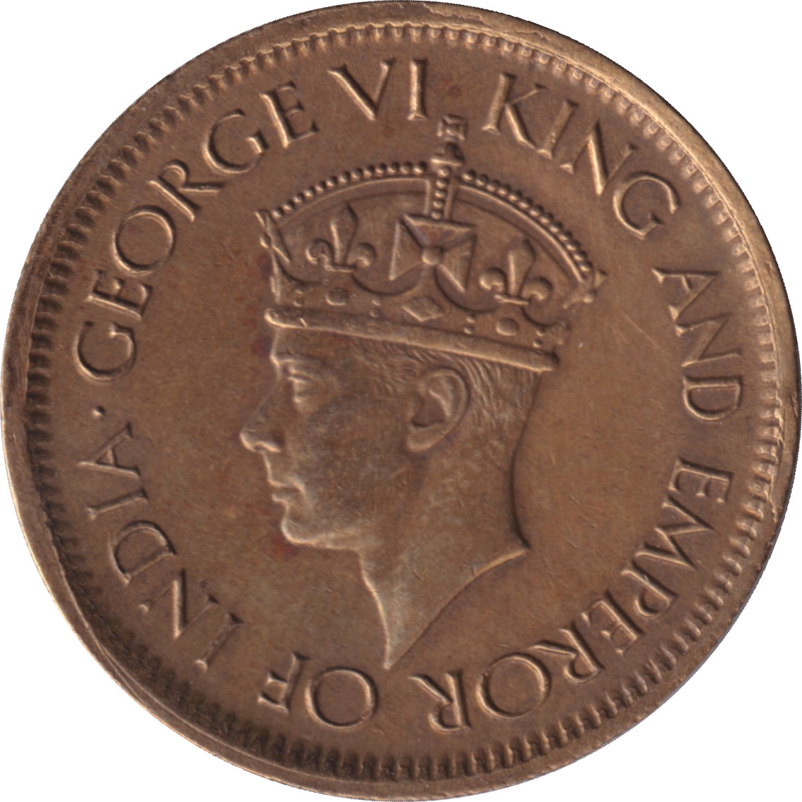 50 cents - George VI - Couronne - Emperor