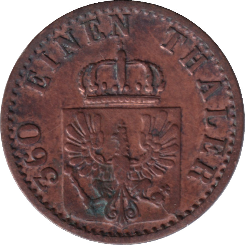 1 pfennig - Guillaume I