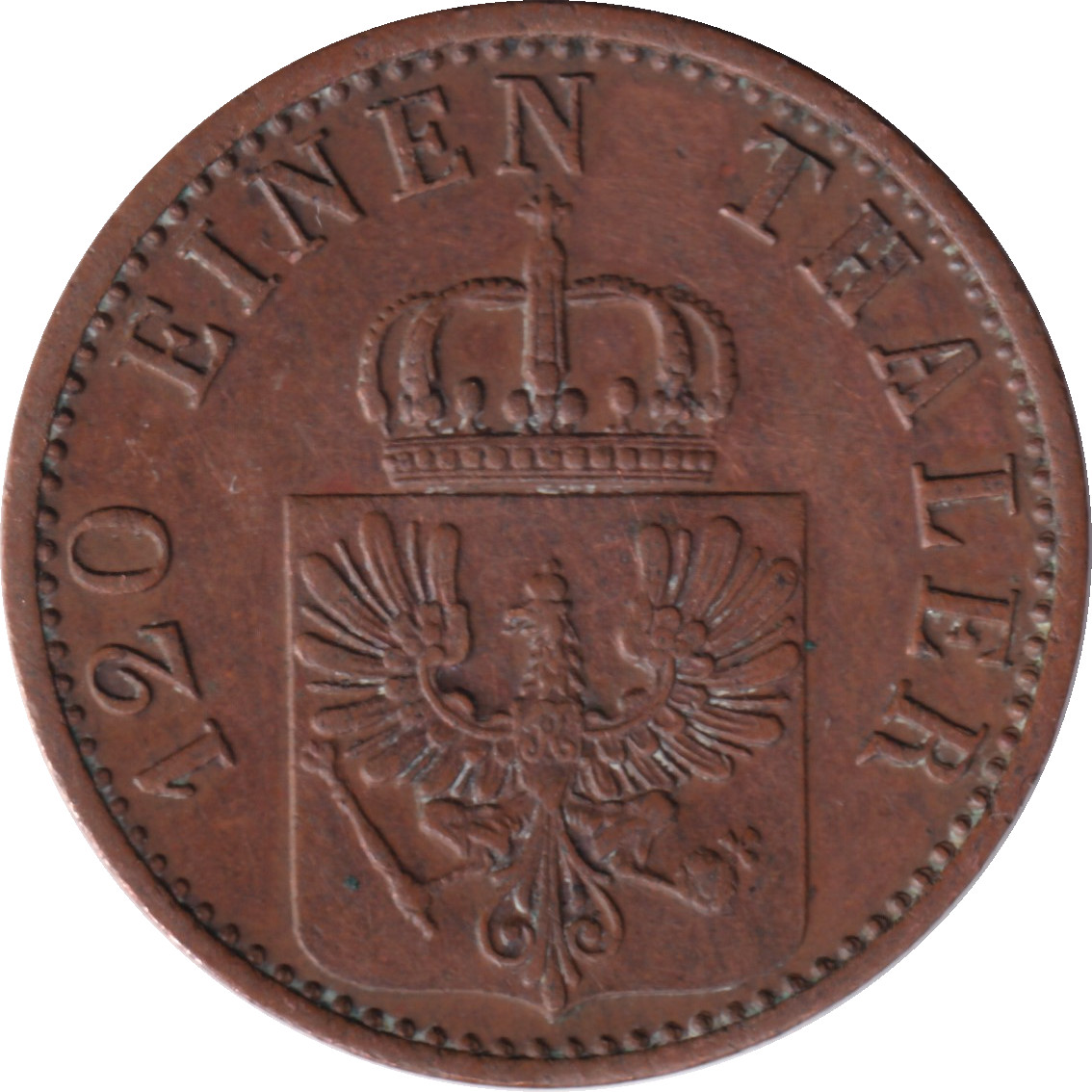 3 pfennig - Guillaume I