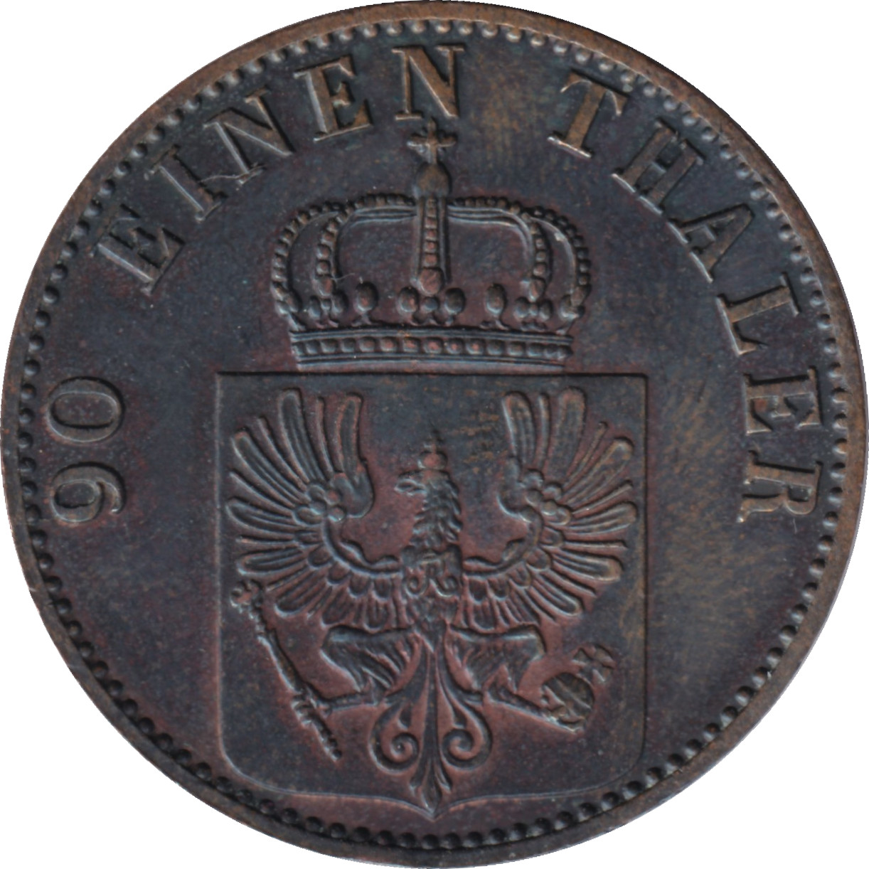 4 pfennig - Guillaume I