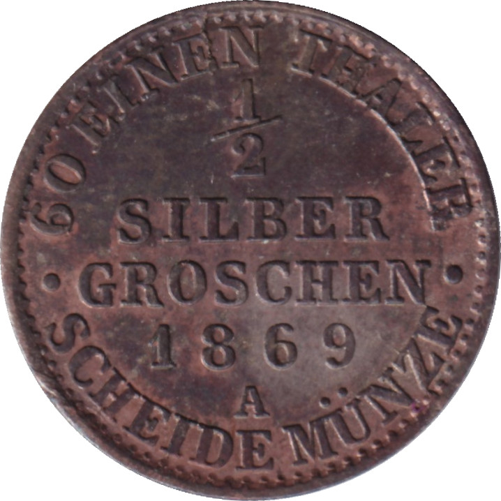 1/2 groschen - Guillaume I