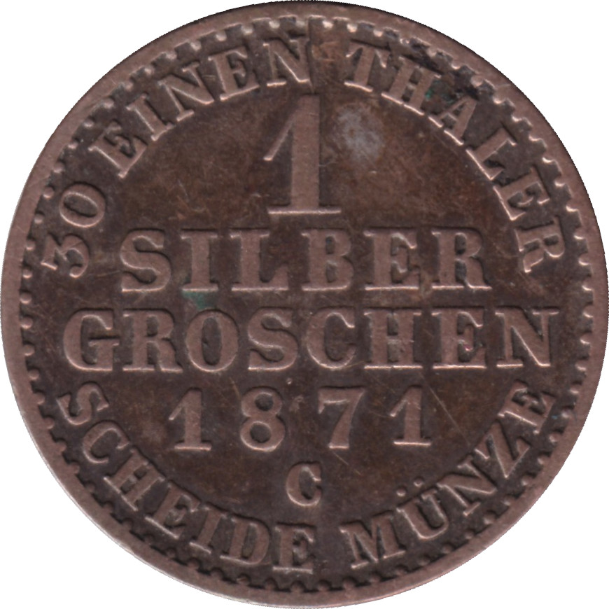 1 groschen - Guillaume I