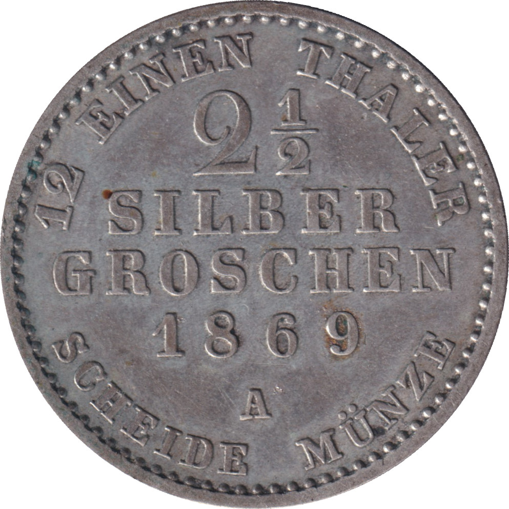 2 1/2 groschen - Guillaume I