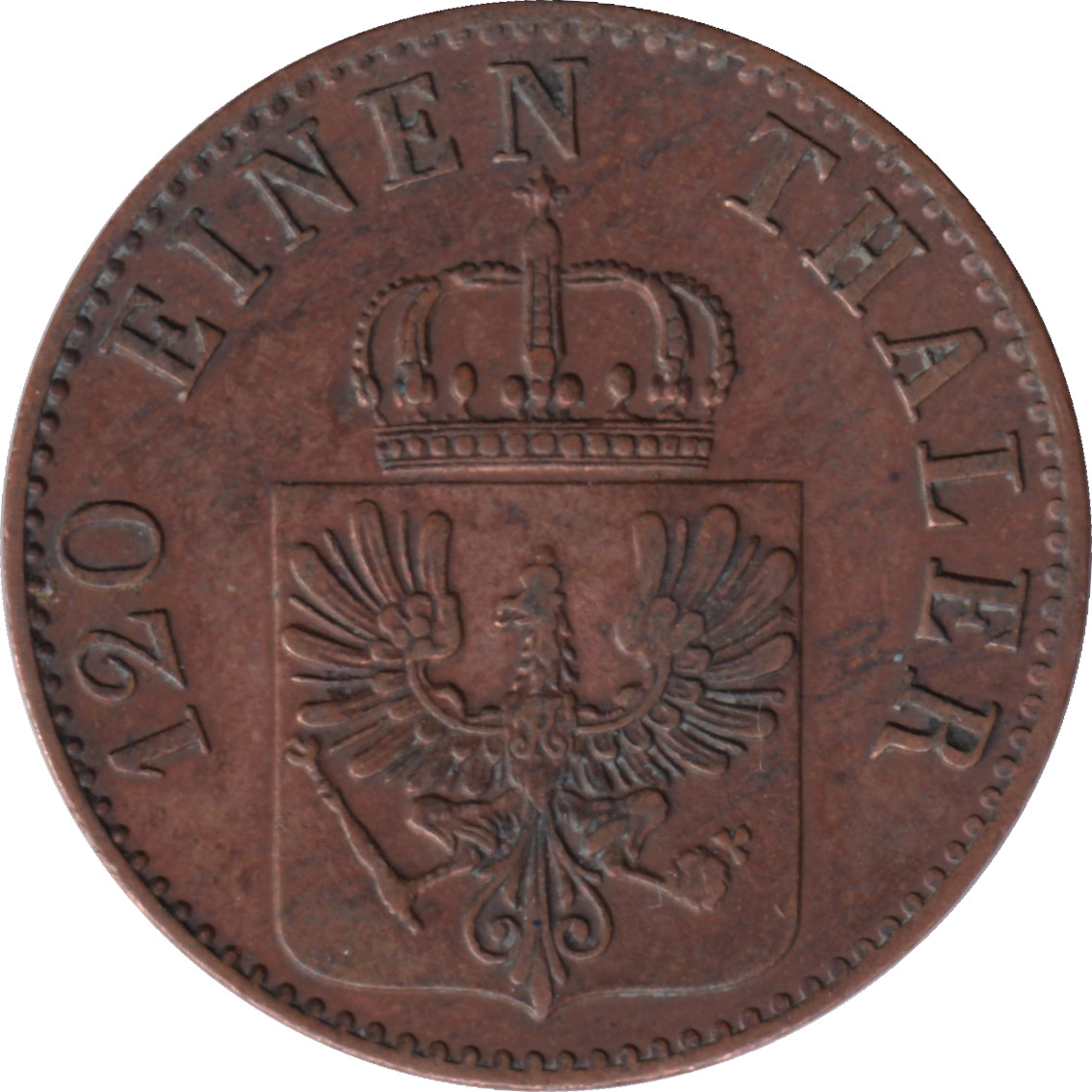 3 pfennig - Frédéric-Guillaume IV - Type 3