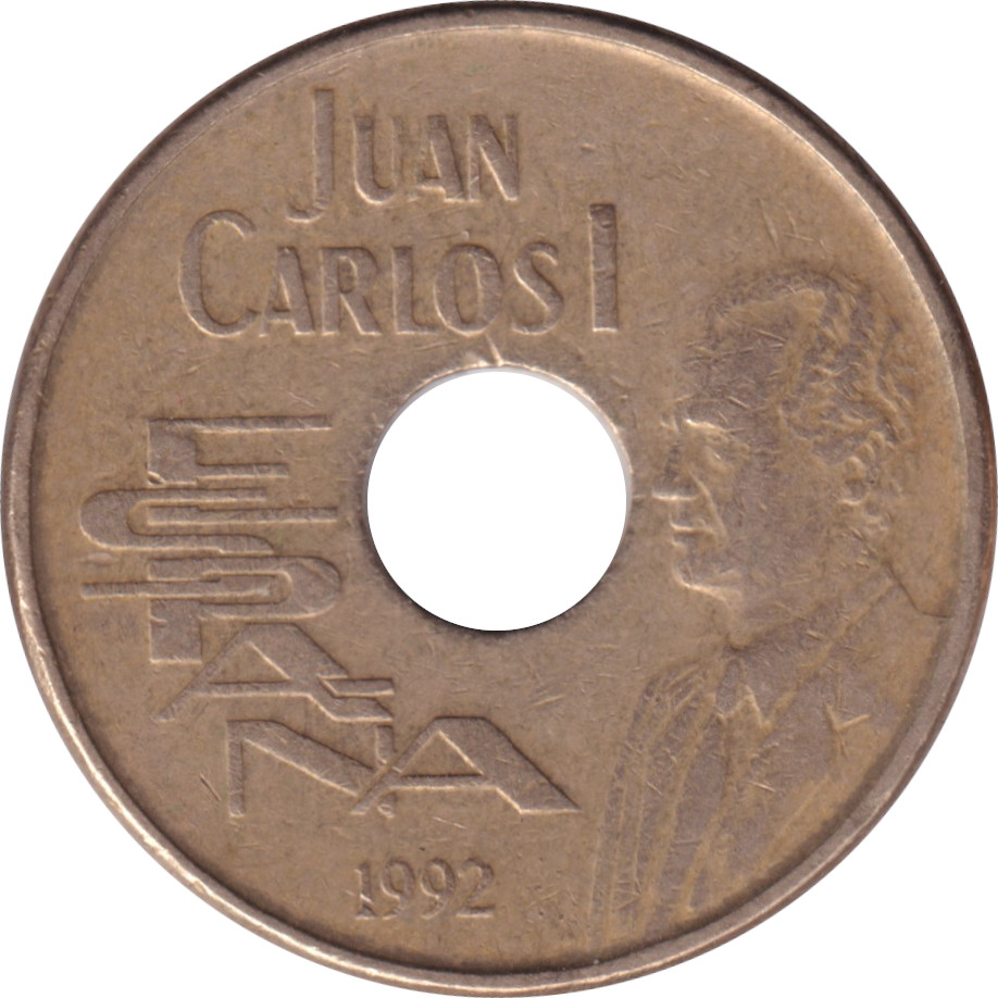 25 pesetas - Séville - Juan Carlos I