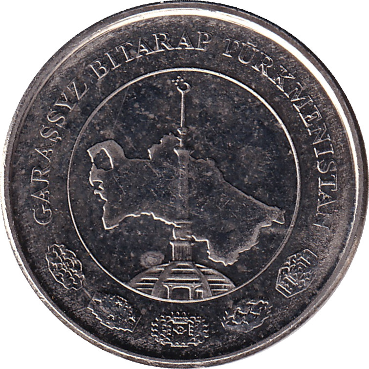 1 tenge - Carte