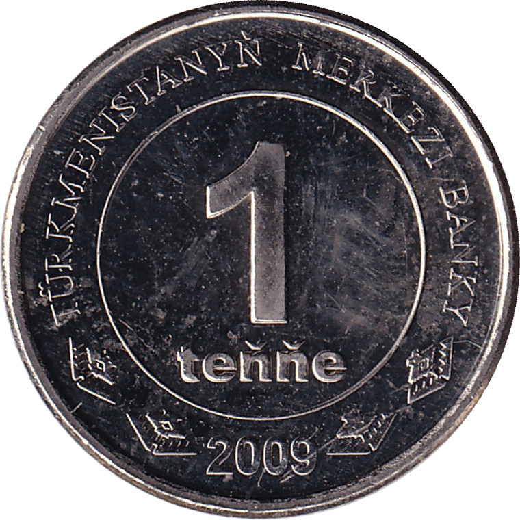 1 tenge - Carte