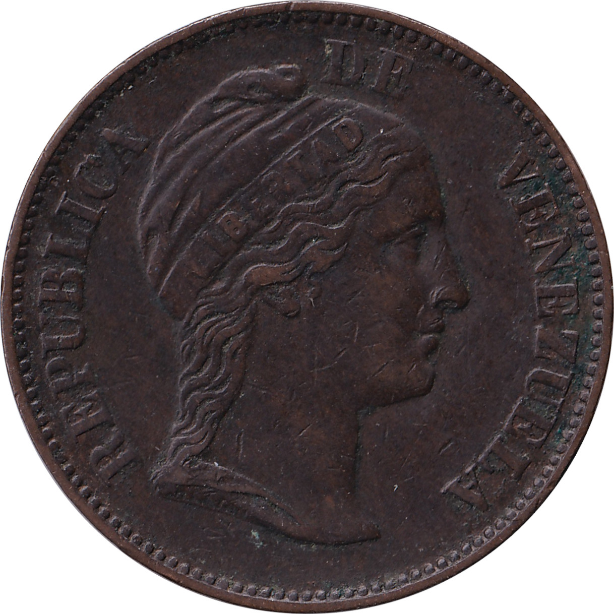 1 centavo - Liberté - Petit module (7,50 g)