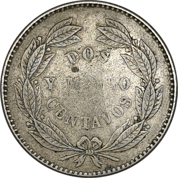 2 1/2 centavos - Blason