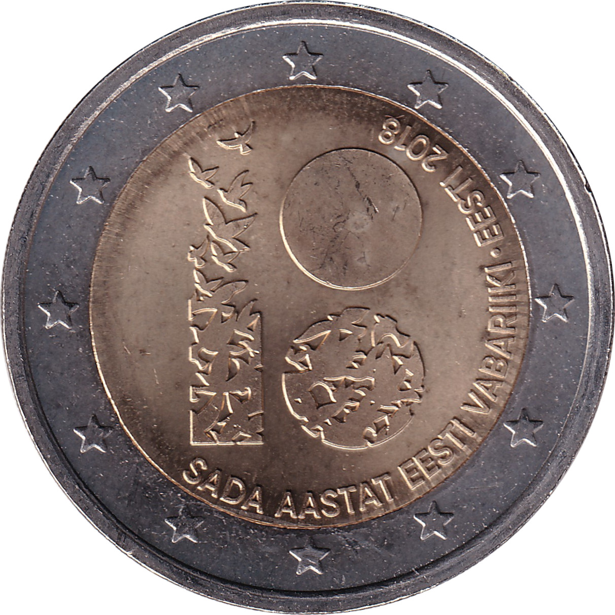 2 euro - Indépendance - 100 ans