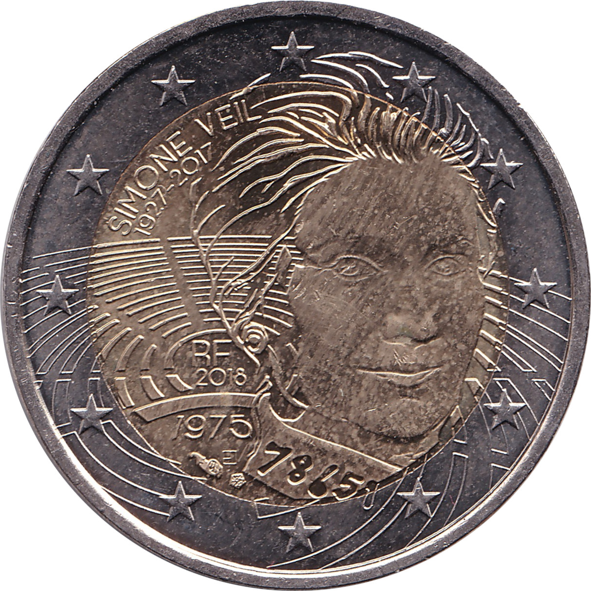 2 euro - Simone Veil