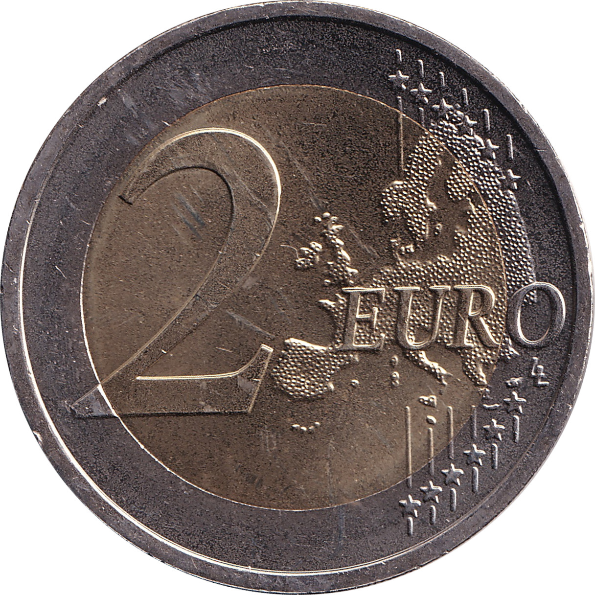 2 euro - République - 25 ans