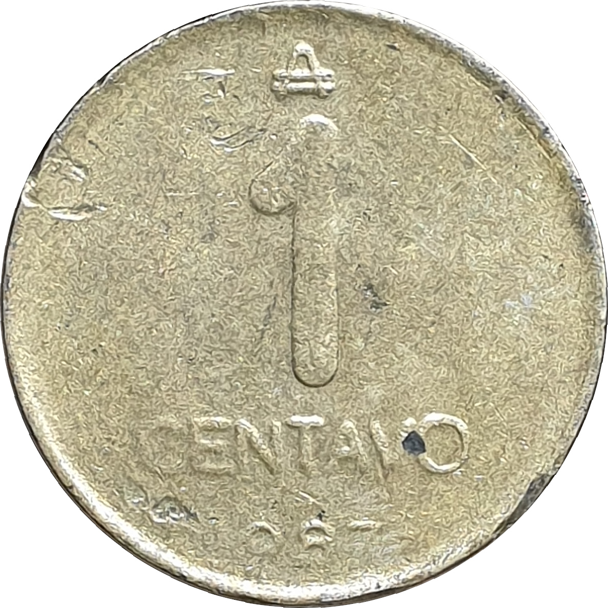 1 centavo - Autruche