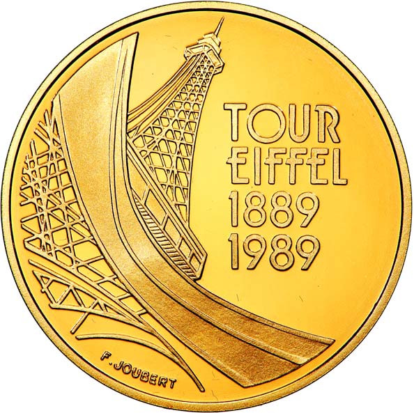 5 francs - Tour Eiffel