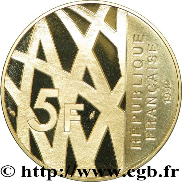 5 francs or - Pierre Mendès France