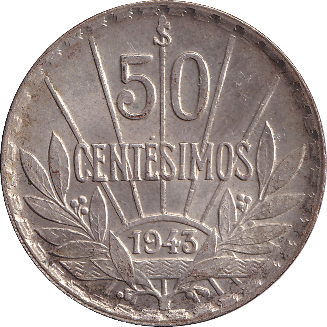 50 centésimos or - Artigas