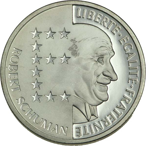 10 francs argent - Robert Schuman