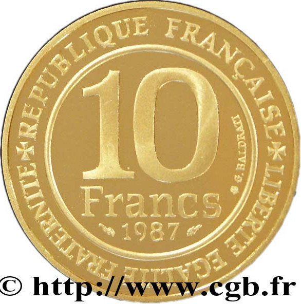 10 francs or - Millénaire Capétien