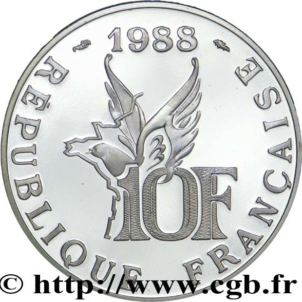 10 francs - Roland Garros