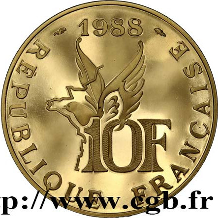 10 francs - Roland Garros